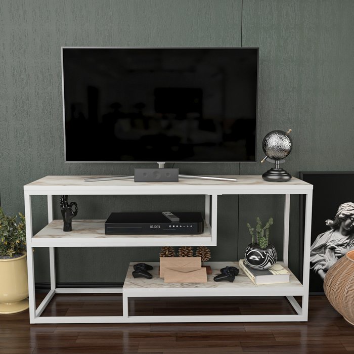 The Range | Decorotika Lorin Indsutrial TV Unit TV Stand for TVs up to 55 Decorotika Lorin Indsutrial TV Unit TV Stand for TVs up to 55