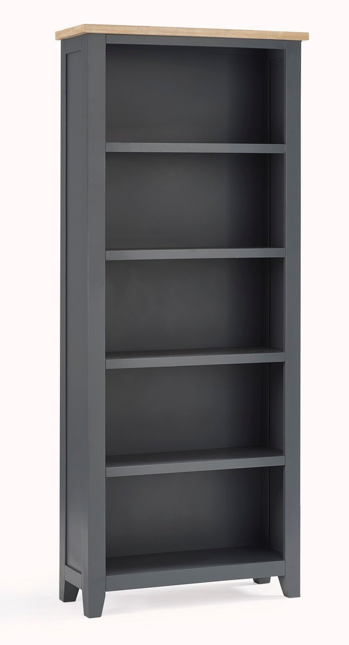 The Range | Julian Bowen Julian Bowen Bordeaux Tall Bookcase Dark Grey Julian Bowen Julian Bowen Bordeaux Tall Bookcase Dark Grey