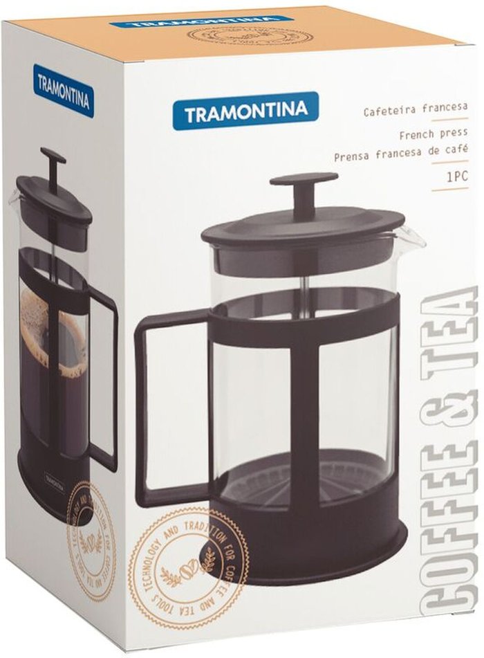 The Range | Tramontina Tramontina French Press Coffee Maker - Black / 1l Tramontina Tramontina French Press Coffee Maker - Black / 1l