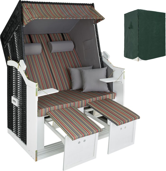 The Range | TECTAKE Beach Chair with Cushions - Colourful TECTAKE Beach Chair with Cushions - Colourful