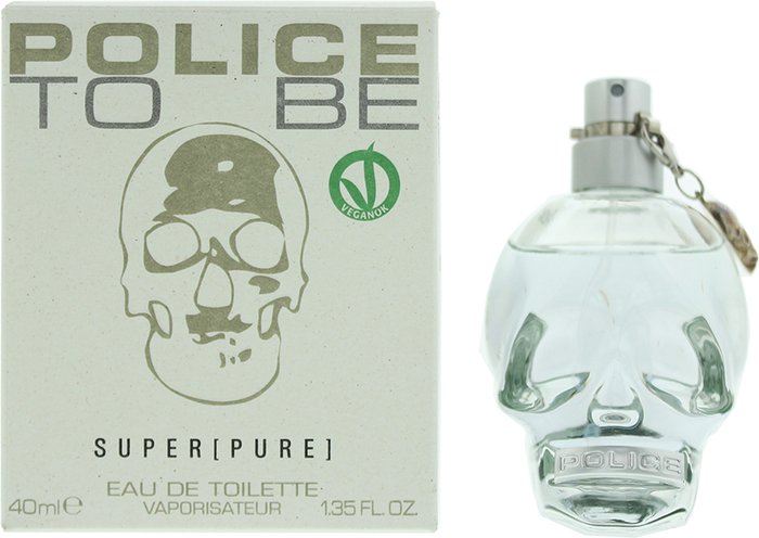 The Range | Police Police To Be Super Pure Eau de Toilette 40ml - White Police Police To Be Super Pure Eau de Toilette 40ml - White