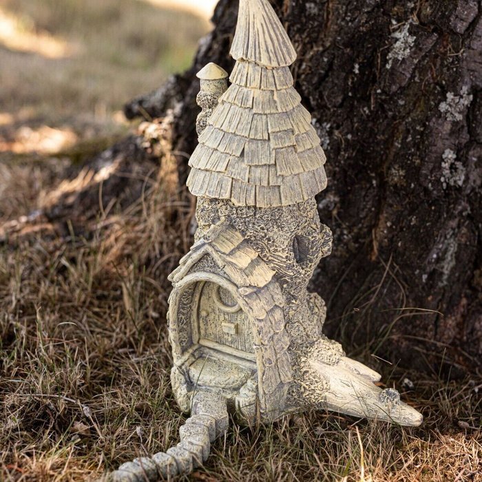 The Range | Garden Mile Fairy Castle Garden Ornament - White Garden Mile Fairy Castle Garden Ornament - White