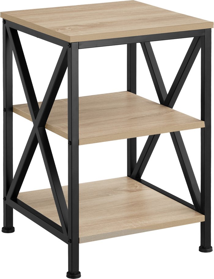 The Range | TECTAKE TecTake Nottingham Bedside Table - Brown TECTAKE TecTake Nottingham Bedside Table - Brown