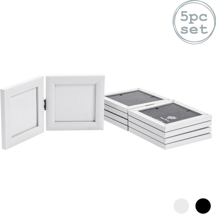 The Range | Nicola Spring Folding 2 Photo Frames - 4 x 4 Nicola Spring Folding 2 Photo Frames - 4 x 4