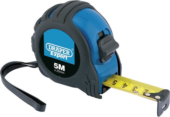 The Range | Draper Draper Expert Professional Measuring Tape Imperial & Metric 16ft / 5m 25mm Draper Draper Expert Professional Measuring Tape Imperial & Metric 16ft / 5m 25mm