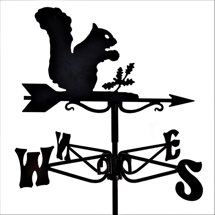 The Range | Espira Squirrel Mini Weathervane - Black Espira Squirrel Mini Weathervane - Black