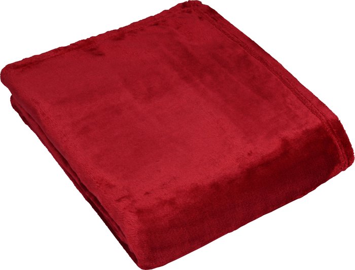 The Range | furn Furn. Harlow Throw Fleece Polyester Red furn Furn. Harlow Throw Fleece Polyester Red