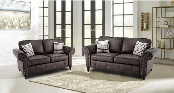 The Range | Simply Eleganza Oakana Luxury Leather 32 Sofa - Black Simply Eleganza Oakana Luxury Leather 32 Sofa - Black