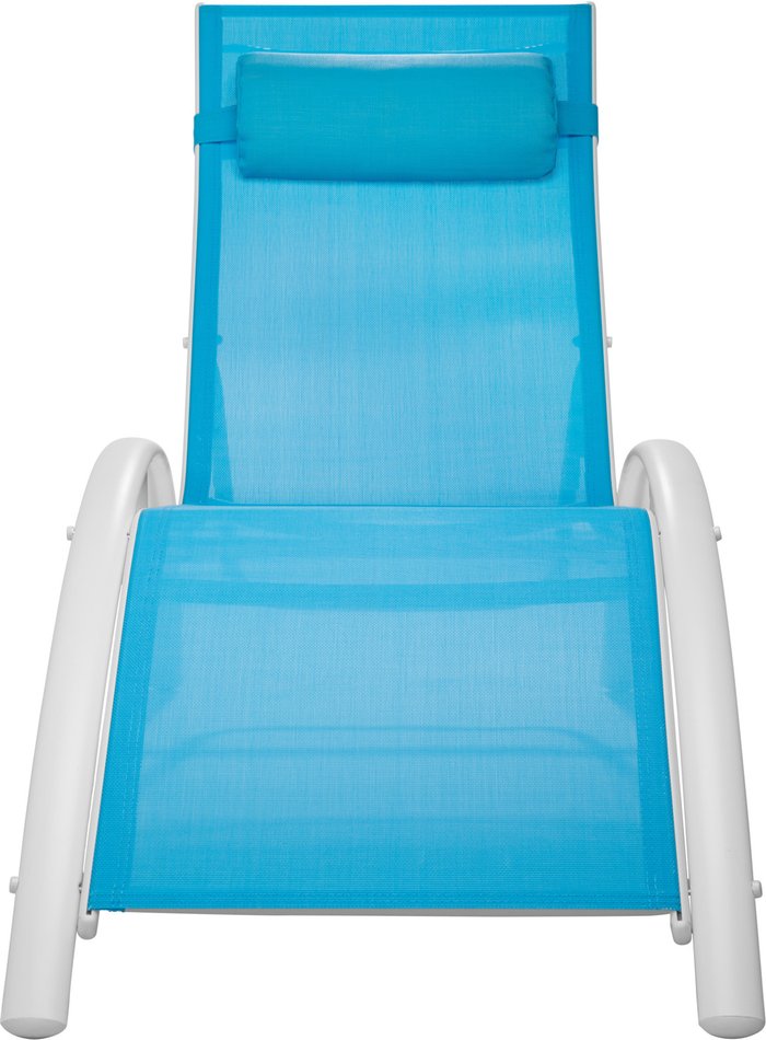 The Range | TECTAKE Tectake Set Of 2 Alina Sun Loungers Blue TECTAKE Tectake Set Of 2 Alina Sun Loungers Blue