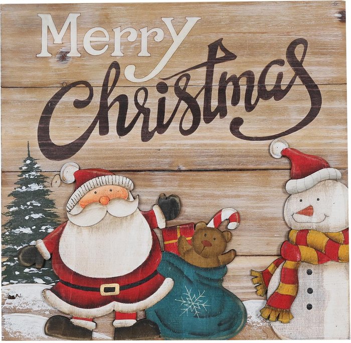 The Range | Once Upon A Christmas Christmas Square Plaque Once Upon A Christmas Christmas Square Plaque