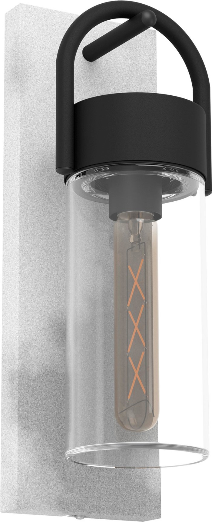 The Range | EGLO Eglo Carraro Grey Concrete Effect Glass and Metal IP44 Outdoor Wall Light - Grey EGLO Eglo Carraro Grey Concrete Effect Glass and Metal IP44 Outdoor Wall Light - Grey