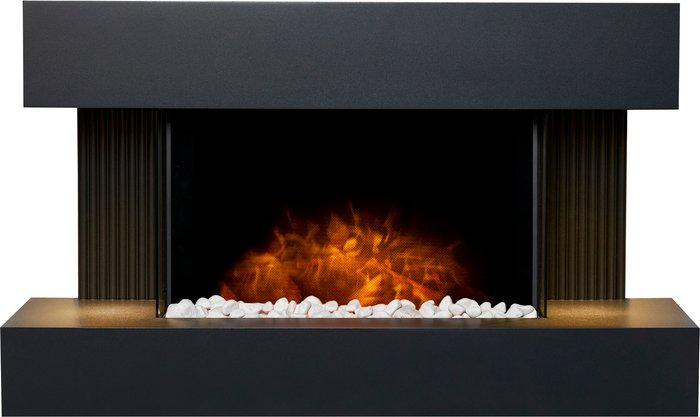 The Range | Adam Adam 2kW Manola Wall Mounted Electric Fire Suite with Downlights & Remote Control in Charcoal Grey Adam Adam 2kW Manola Wall Mounted Electric Fire Suite with Downlights & Remote Control in Charcoal Grey