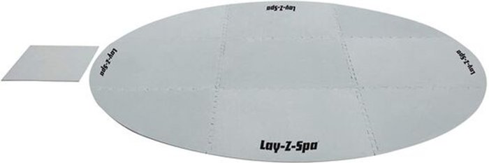 The Range | Lay-Z-Spa 2.1m Diameter Lay-Z-Spa Pool Hot Tub Floor Protector Matt Accessory - Yellow Lay-Z-Spa 2.1m Diameter Lay-Z-Spa Pool Hot Tub Floor Protector Matt Accessory - Yellow