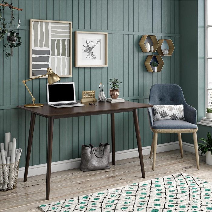 The Range | Novogratz NG Brittany Desk - Walnut Novogratz NG Brittany Desk - Walnut