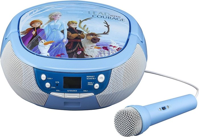 The Range | EKIDS Disney Frozen 2 CD Boombox - Blue EKIDS Disney Frozen 2 CD Boombox - Blue