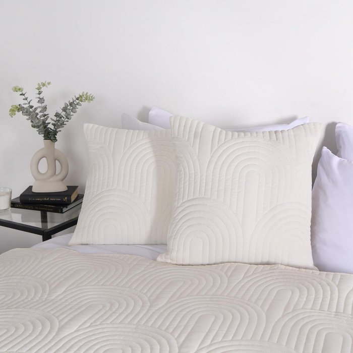 The Range | OHS Pack Of Arches Pinsonic Cushion Covers - Neutral OHS Pack Of Arches Pinsonic Cushion Covers - Neutral