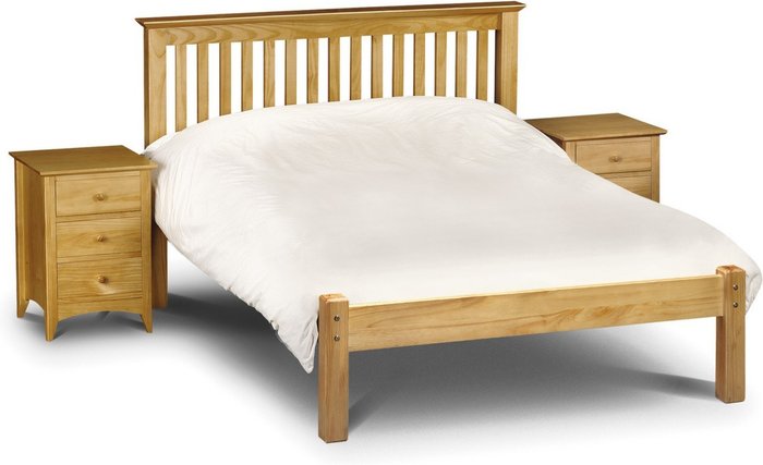 The Range | Julian Bowen Julian Bowen Barcelona Low Foot End Pine Bed 90cm Julian Bowen Julian Bowen Barcelona Low Foot End Pine Bed 90cm
