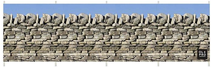 The Range | Olpro Stone Wall Compact Windbreak - Stone / 5 Olpro Stone Wall Compact Windbreak - Stone / 5