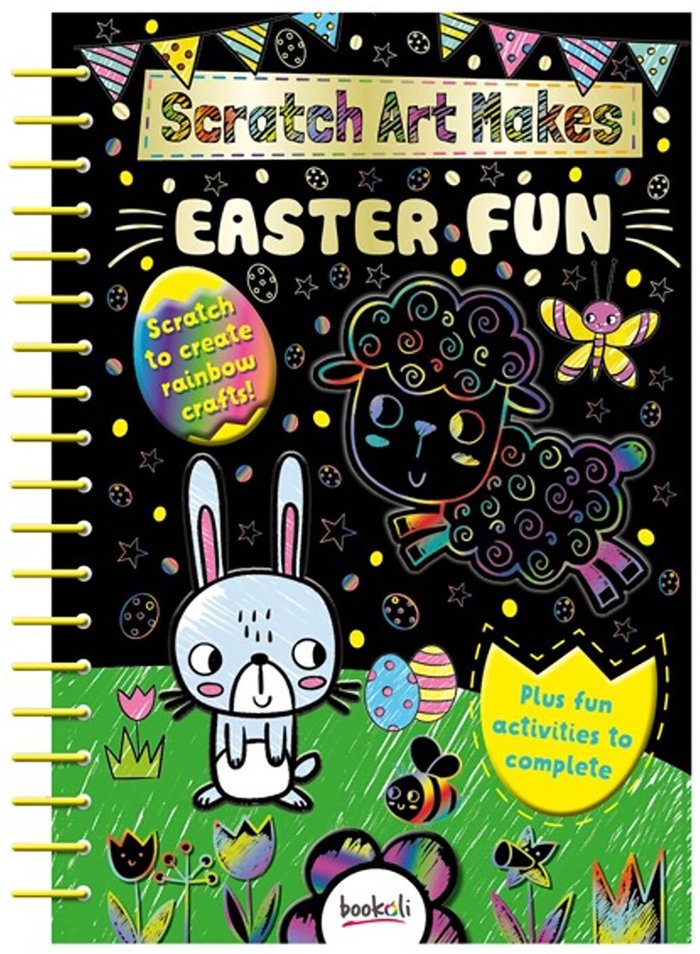 The Range | Bookoli Scratch Art Easter Fun Bookoli Scratch Art Easter Fun