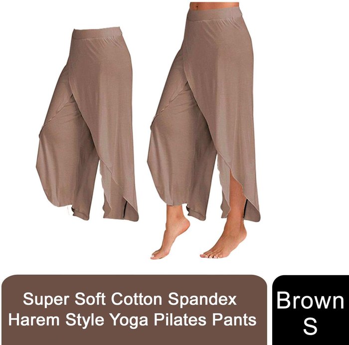 The Range | Flo Super Soft Modal Spandex Yoga Pants - Brown / 76cm Flo Super Soft Modal Spandex Yoga Pants - Brown / 76cm