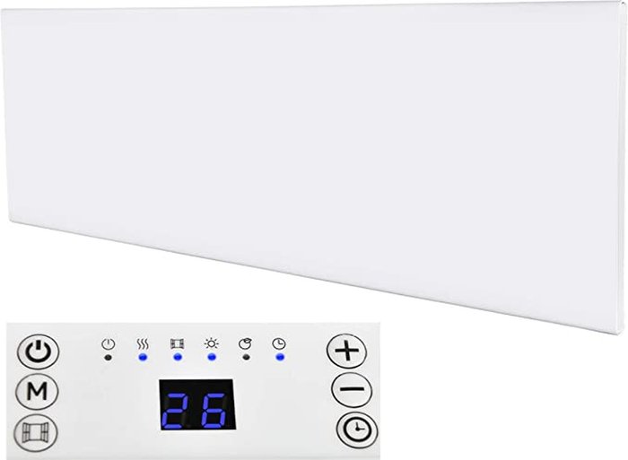 The Range | MYLEK Mylek Low Height Ultra Slim Electric Panel Heater 1Kw MYLEK Mylek Low Height Ultra Slim Electric Panel Heater 1Kw
