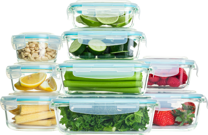 The Range | Homiu Homiu 9 Piece Glass Container Set And Lids Homiu Homiu 9 Piece Glass Container Set And Lids