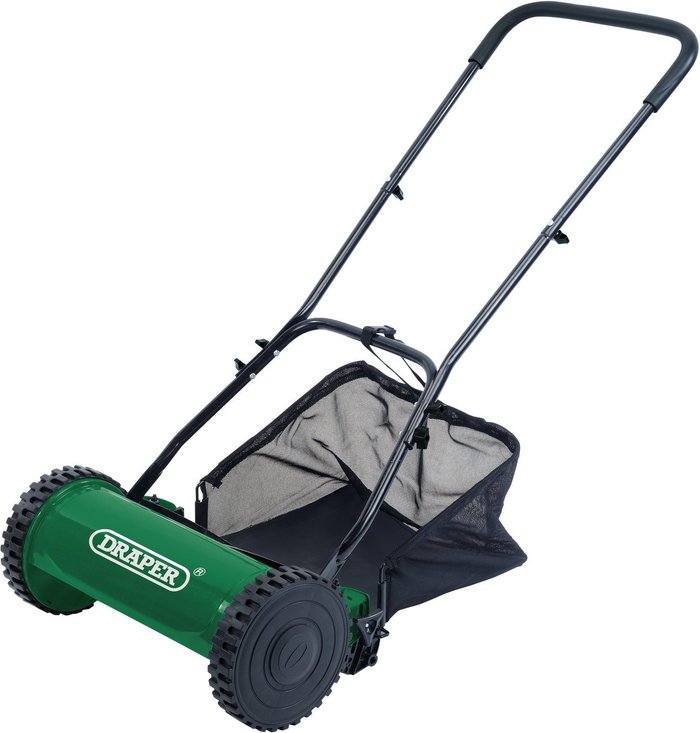 The Range | Draper Draper Hand Lawn Mower - Green Draper Draper Hand Lawn Mower - Green