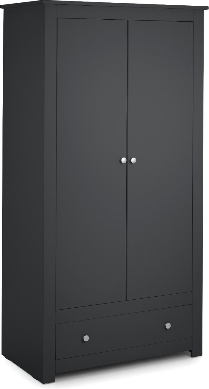 The Range | Dunelm Radley Double Wardrobe Grey Dunelm Radley Double Wardrobe Grey