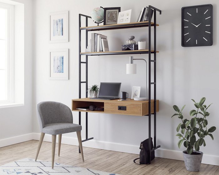 The Range | TEKNIK TEKNIK Hythe 5426439 Wall-Mounted Desk - Walnut TEKNIK TEKNIK Hythe 5426439 Wall-Mounted Desk - Walnut