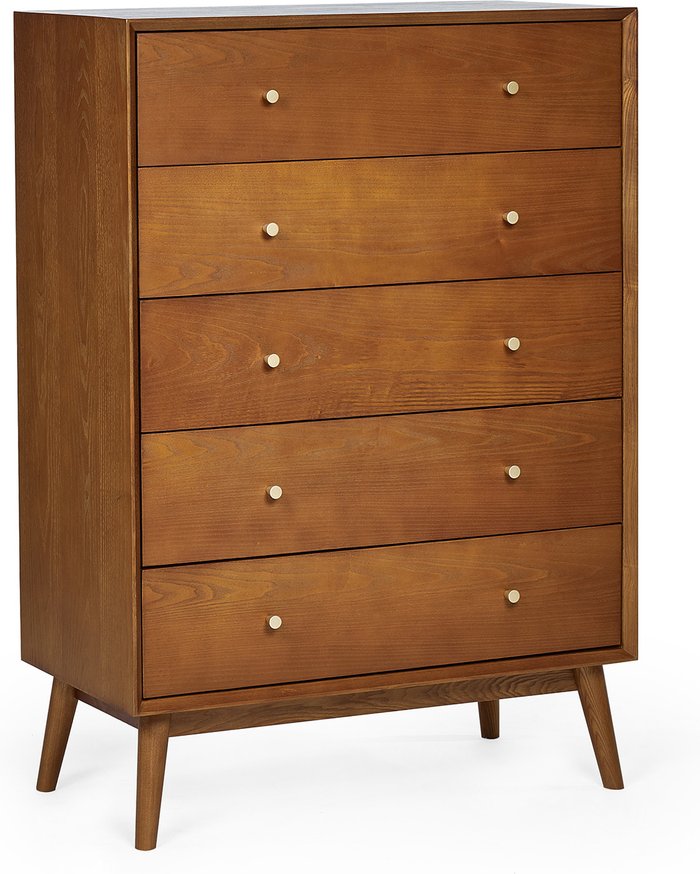 The Range | Julian Bowen Lowry 5 Drawer Chest - Aron Julian Bowen Lowry 5 Drawer Chest - Aron
