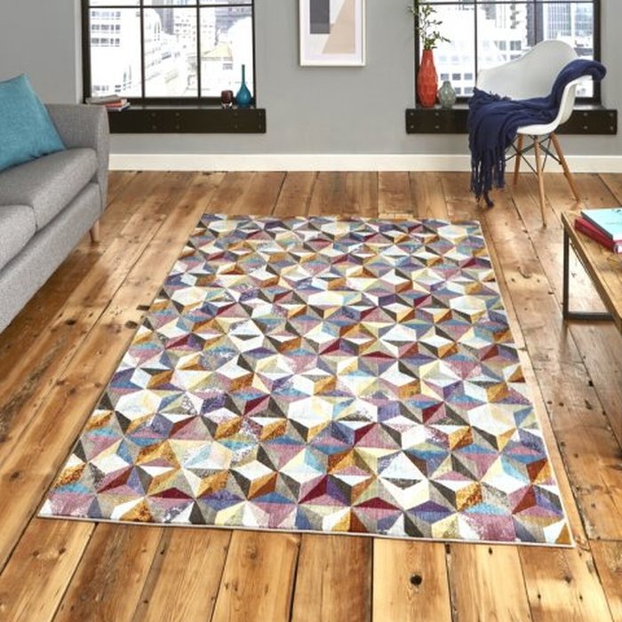 The Range | Think Rugs 16th Avenue 34A Rug Grey, Blue, Green and Brown Think Rugs 16th Avenue 34A Rug Grey, Blue, Green and Brown