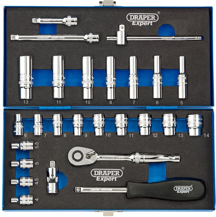 The Range | Draper Draper Expert 26 Piece 1/4 Draper Draper Expert 26 Piece 1/4