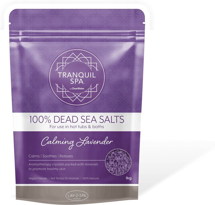 The Range | ClearWater Tranquil Spa Salt 1kg - Lavender ClearWater Tranquil Spa Salt 1kg - Lavender