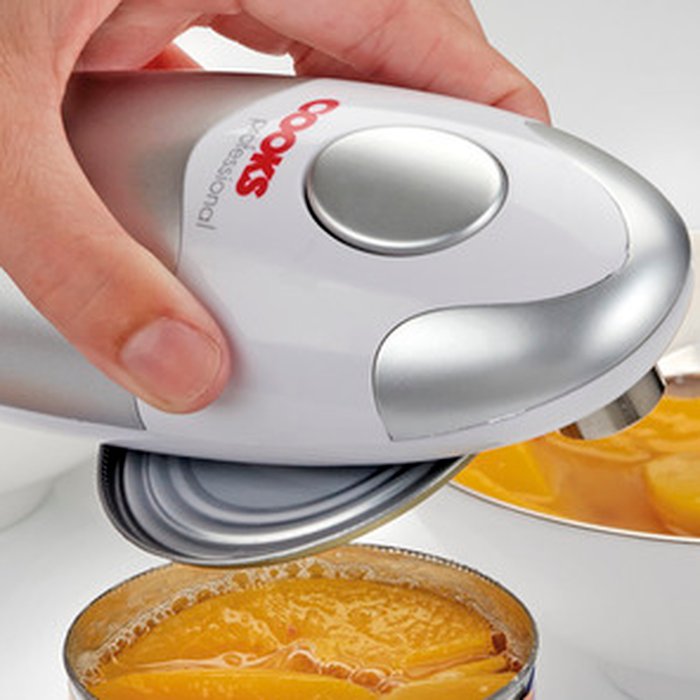 The Range | Cooks Professional Cooks Professional D3703 Automatic Can Opener - White Cooks Professional Cooks Professional D3703 Automatic Can Opener - White