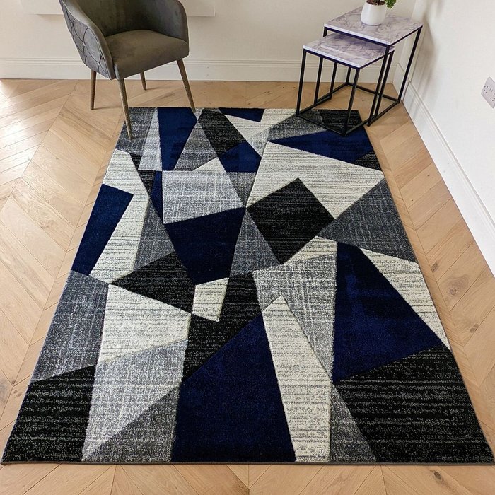 The Range | The Rug Wholesaler Pink Abstract Living Room Rug - Boston - Pink / 4kg / 170cm The Rug Wholesaler Pink Abstract Living Room Rug - Boston - Pink / 4kg / 170cm