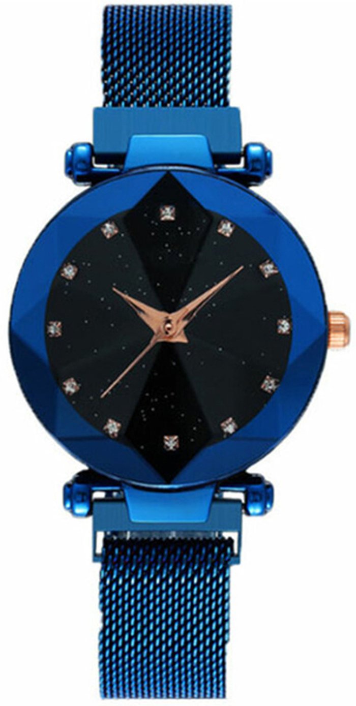 The Range | Women's Starry Quartz Watch with Mesh Strap - Blue Women's Starry Quartz Watch with Mesh Strap - Blue