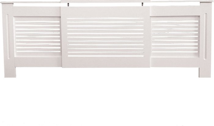 The Range | Milton Radiator Cover - White / 140 - 204 cm / 30kg Milton Radiator Cover - White / 140 - 204 cm / 30kg