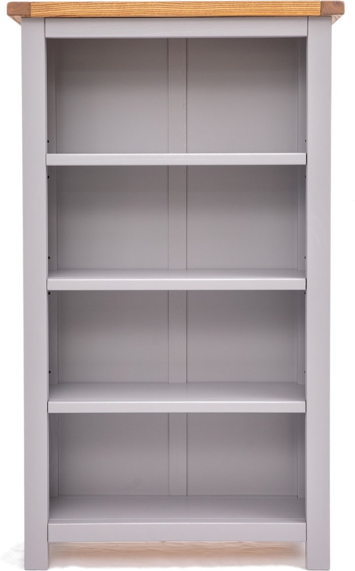 The Range | Cabinet Bits Mirano Bookcase - Grey / 25cm / 120x70cm Cabinet Bits Mirano Bookcase - Grey / 25cm / 120x70cm