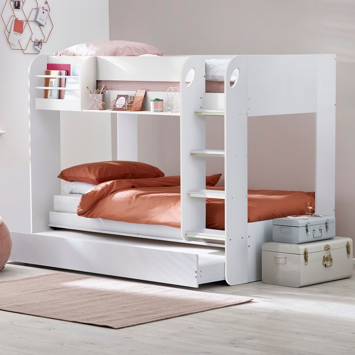 The Range | Julian Bowen Julian Bowen Mars Bunk And Underbed All White Julian Bowen Julian Bowen Mars Bunk And Underbed All White