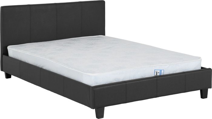 The Range | Seconique Prado 4' Bed - Black Seconique Prado 4' Bed - Black