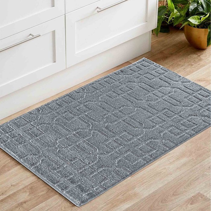 The Range | Serdim Rugs Serdim Rugs Siam Anti Slip 9Mm Mats Dark Grey 80X150 Cm Serdim Rugs Serdim Rugs Siam Anti Slip 9Mm Mats Dark Grey 80X150 Cm