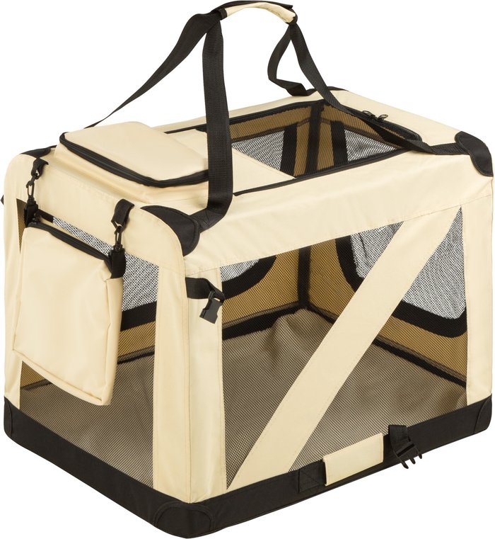The Range | TECTAKE Tectake Dog Crate Foldable - 52 x 52 x 69cm TECTAKE Tectake Dog Crate Foldable - 52 x 52 x 69cm