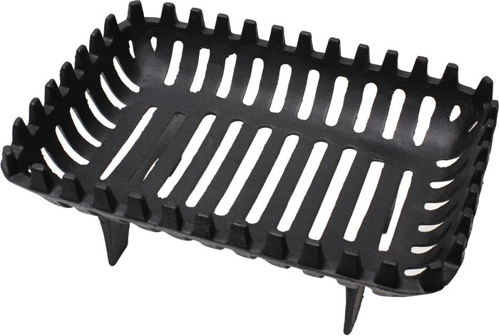 The Range | JVL Arden 16-Inch Cast Iron Log Coal Grate - Black JVL Arden 16-Inch Cast Iron Log Coal Grate - Black