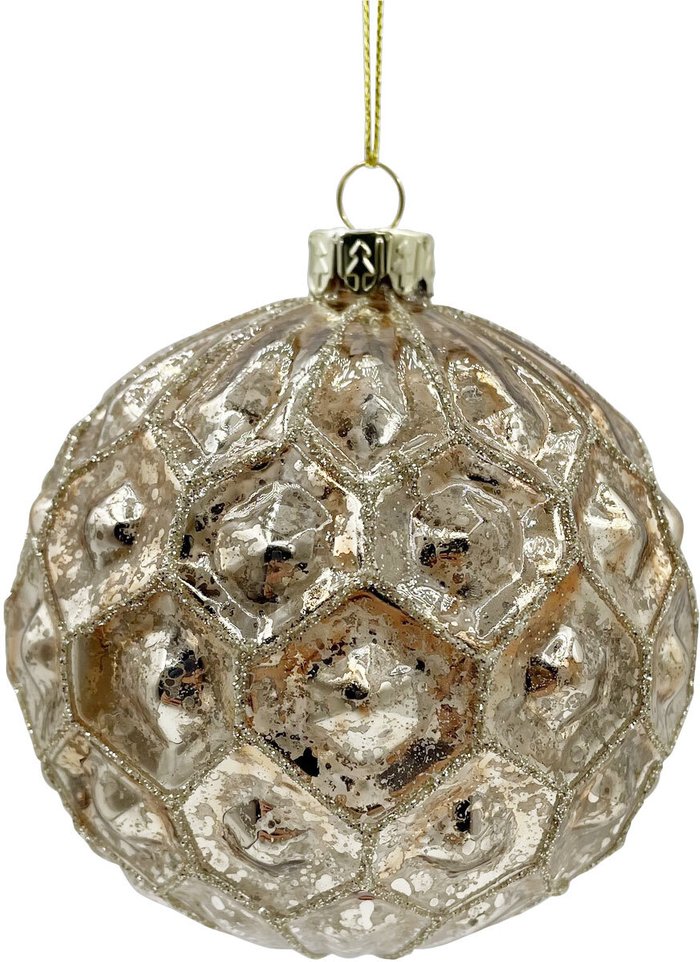The Range | Majestic Metallics Gold Geometric Bauble - Gold Majestic Metallics Gold Geometric Bauble - Gold