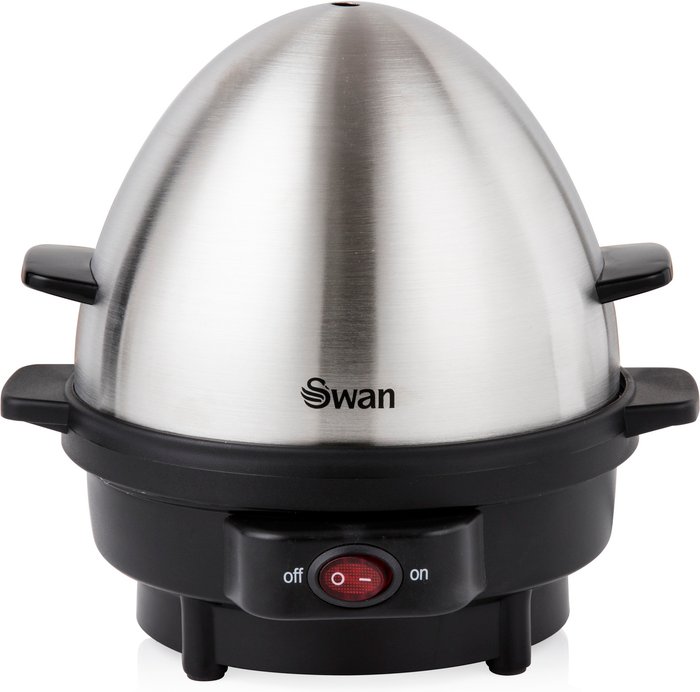 The Range | Swan SWAN SF21020N Egg Boiler - Black & Silver Swan SWAN SF21020N Egg Boiler - Black & Silver