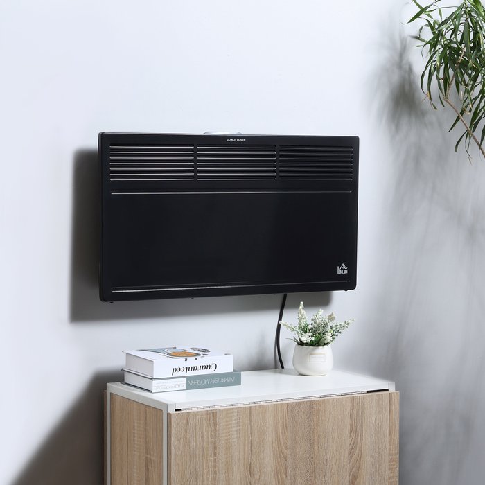 The Range | HOMCOM Convector Radiator Heater - Black HOMCOM Convector Radiator Heater - Black