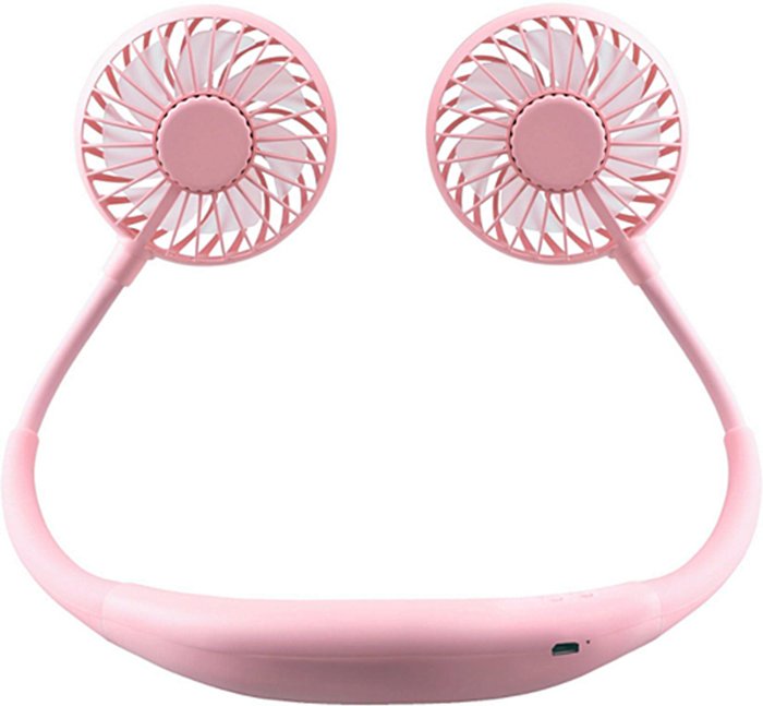 The Range | 360-degree Adjustable Portable Fan - Pink 360-degree Adjustable Portable Fan - Pink