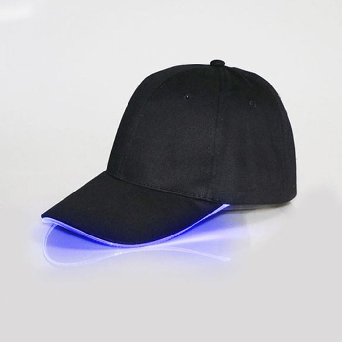 The Range | Colour LED Light Up Baseball Cap - Blue Colour LED Light Up Baseball Cap - Blue