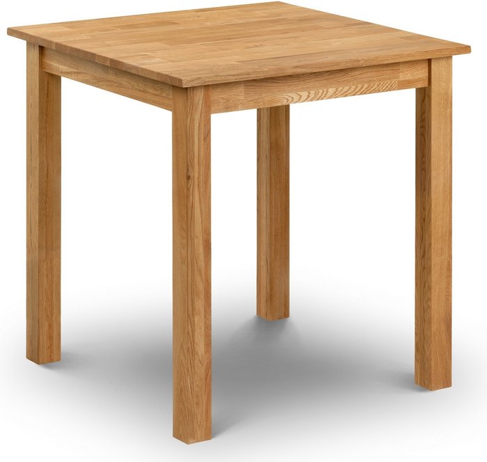 The Range | Julian Bowen Coxmoor Square Dining Table - Oak - Oak Julian Bowen Coxmoor Square Dining Table - Oak - Oak