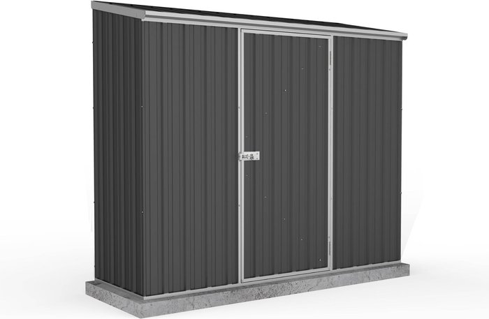 The Range | Mercia Mercia Absco Space Saver 7'5 X 3 Pent Metal Shed - Monument Mercia Mercia Absco Space Saver 7'5 X 3 Pent Metal Shed - Monument